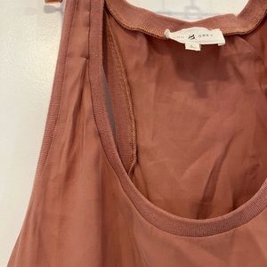 Lou & Grey EUC mauve racerback tank